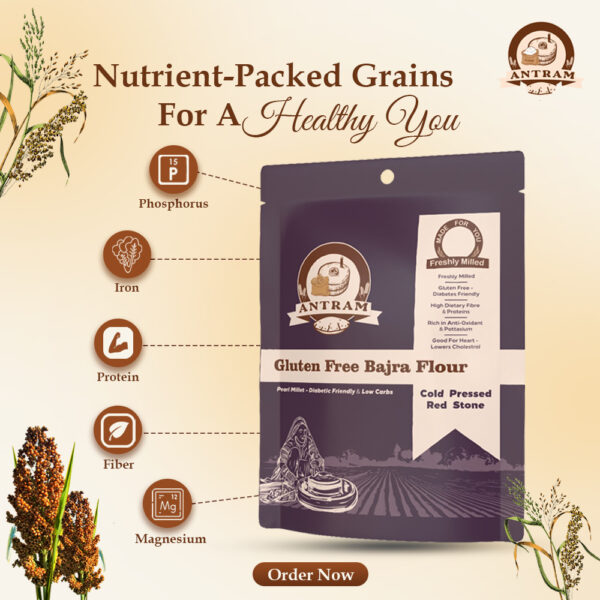 Cold Pressed Bajra Flour